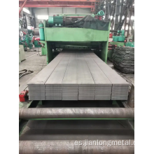 Barra plana de acero galvanizado de hierro enrollado s355jr